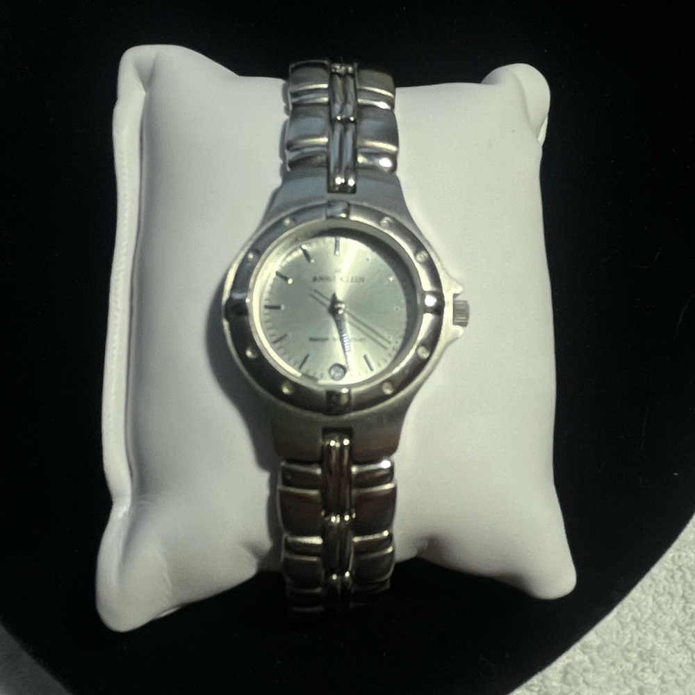 Anne Klein Silver Women's Timepiece with NEW BATTERY!